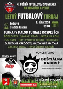 Letny futbalovy turnaj Ludrova