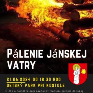 Pálenie jánskej vatry