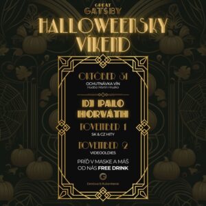 Halloweensky vikend