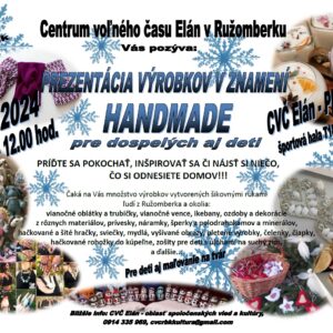 Prezentacia vyrobkov v znameni handmade