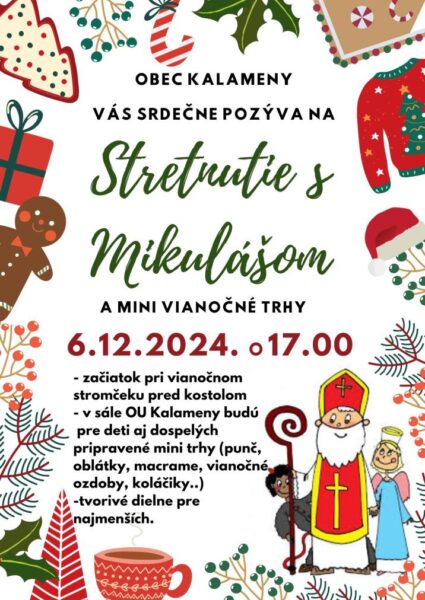 Stretnutie s Mikulasom Kalameny