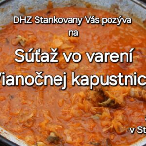 Sutaz vo vareni vianocnej kapustnice Stankovany