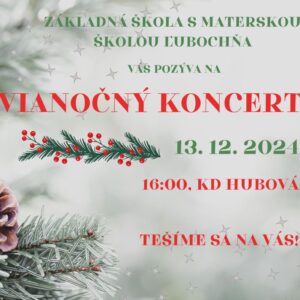 Vianocny koncert ZS Lubochna