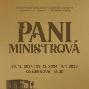 Pani ministrova