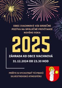 Privitanie noveho roka 2025 Ivachnova