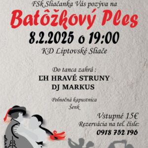 Batozkovy ples Sliace