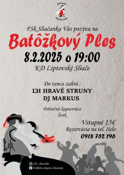 Batozkovy ples Sliace