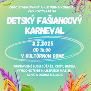 Detsky fasiangovy karneval Stankovany