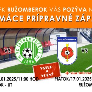 MFK Ruzomberok priprava