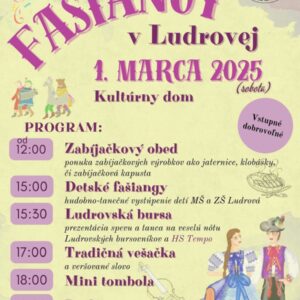 Fasiangy v Ludrovej