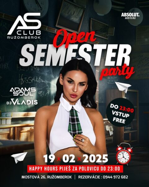 Open Semester party