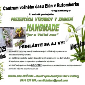 Prezentacia vyrobkov v znameni handmade