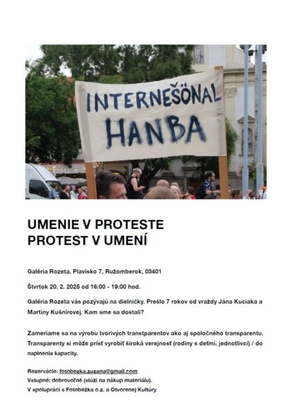 Umenie v proteste